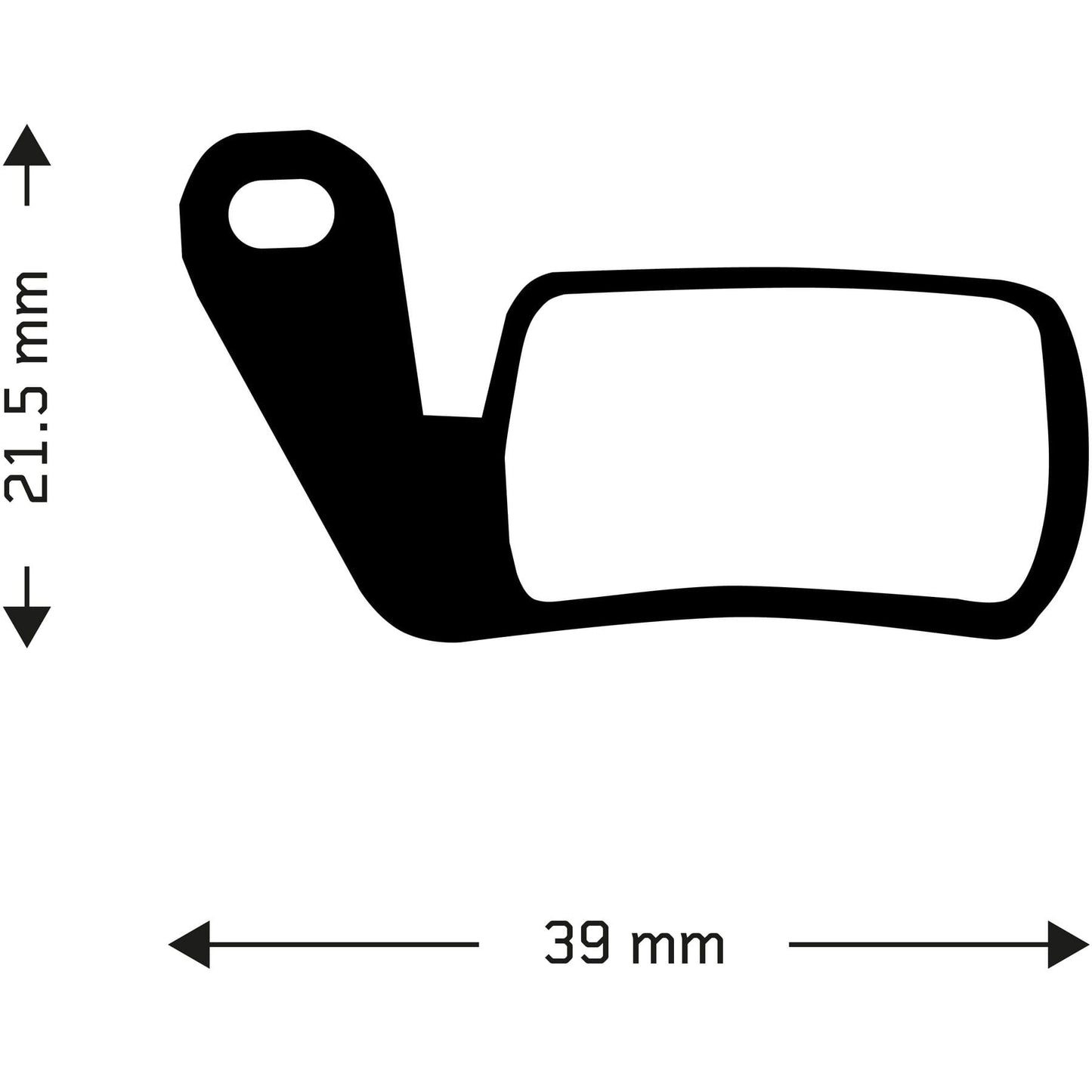 Organic Disc Brake Pads For Magura Marta Callipers Aztec