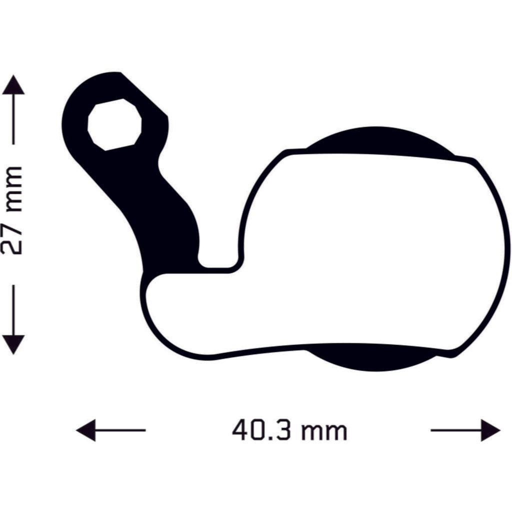 Organic Disc Brake Pads For Magura Louise 07 And Louise Carbon 08 Aztec