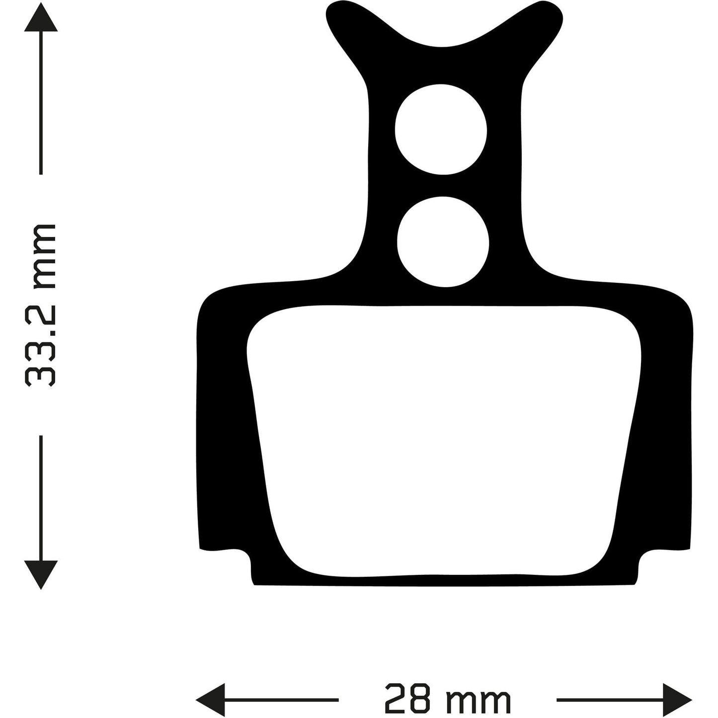 Organic Disc Brake Pads For Formula Oro Mega Aztec