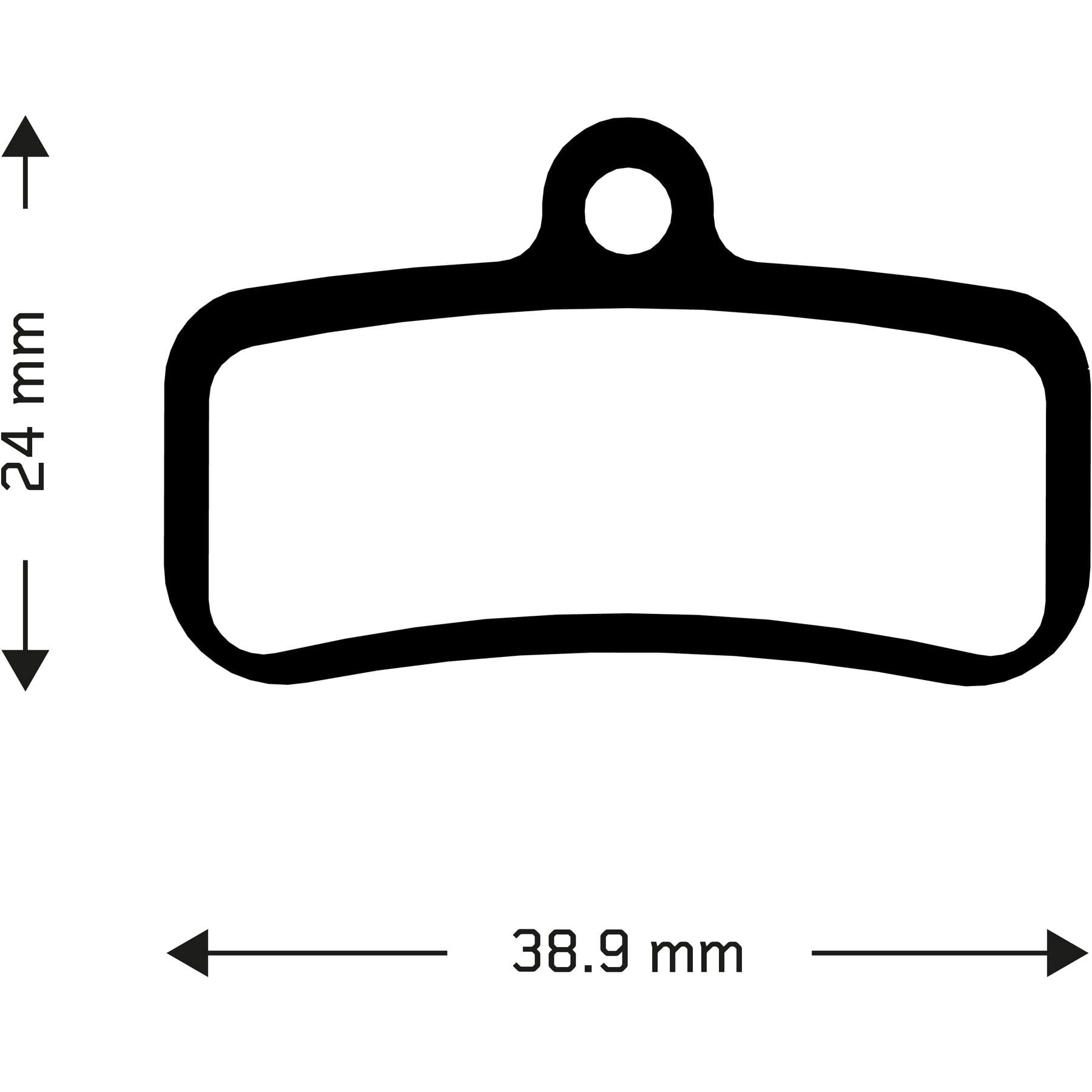 Sintered Disc Brake Pads For Shimano Saint/Zee/Xt-m8120/Xtr-m9120/Trp Quadiem Aztec