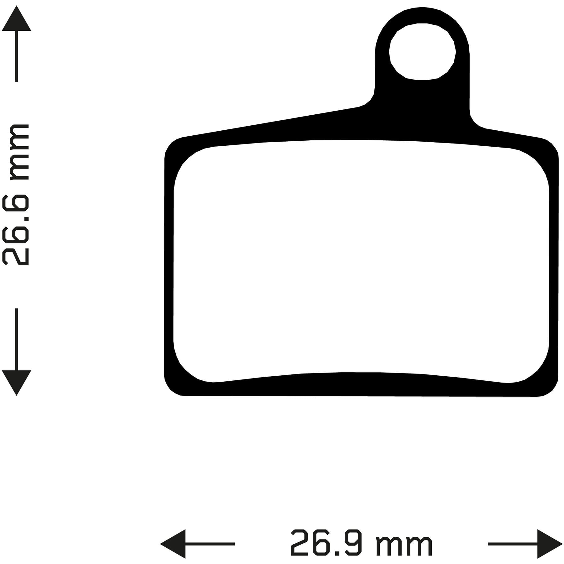 Sintered Disc Brake Pads For Hayes Stroker Ryde Aztec