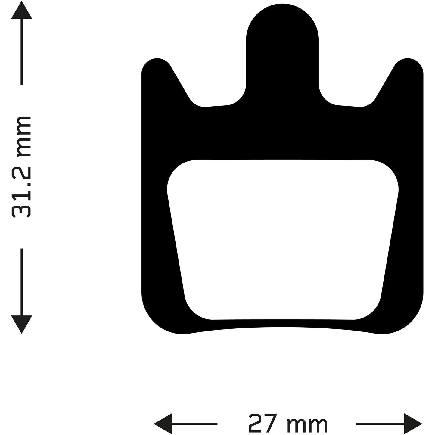 Sintered Disc Brake Pads For Hope Tech X2 Callipers Aztec