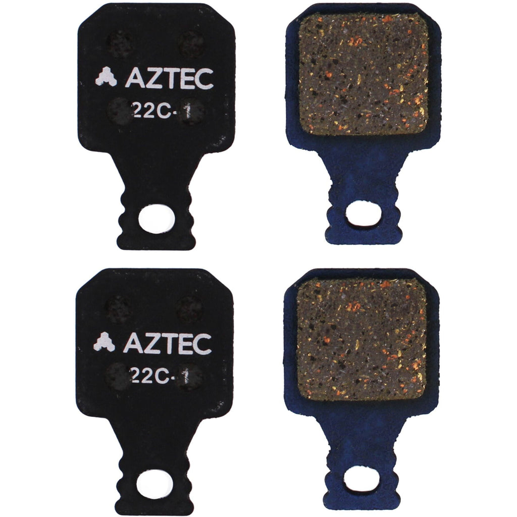 Organic Disc Brake Pads For Magura Mt5 And Mt7 Callipers (2 Pairs) Aztec