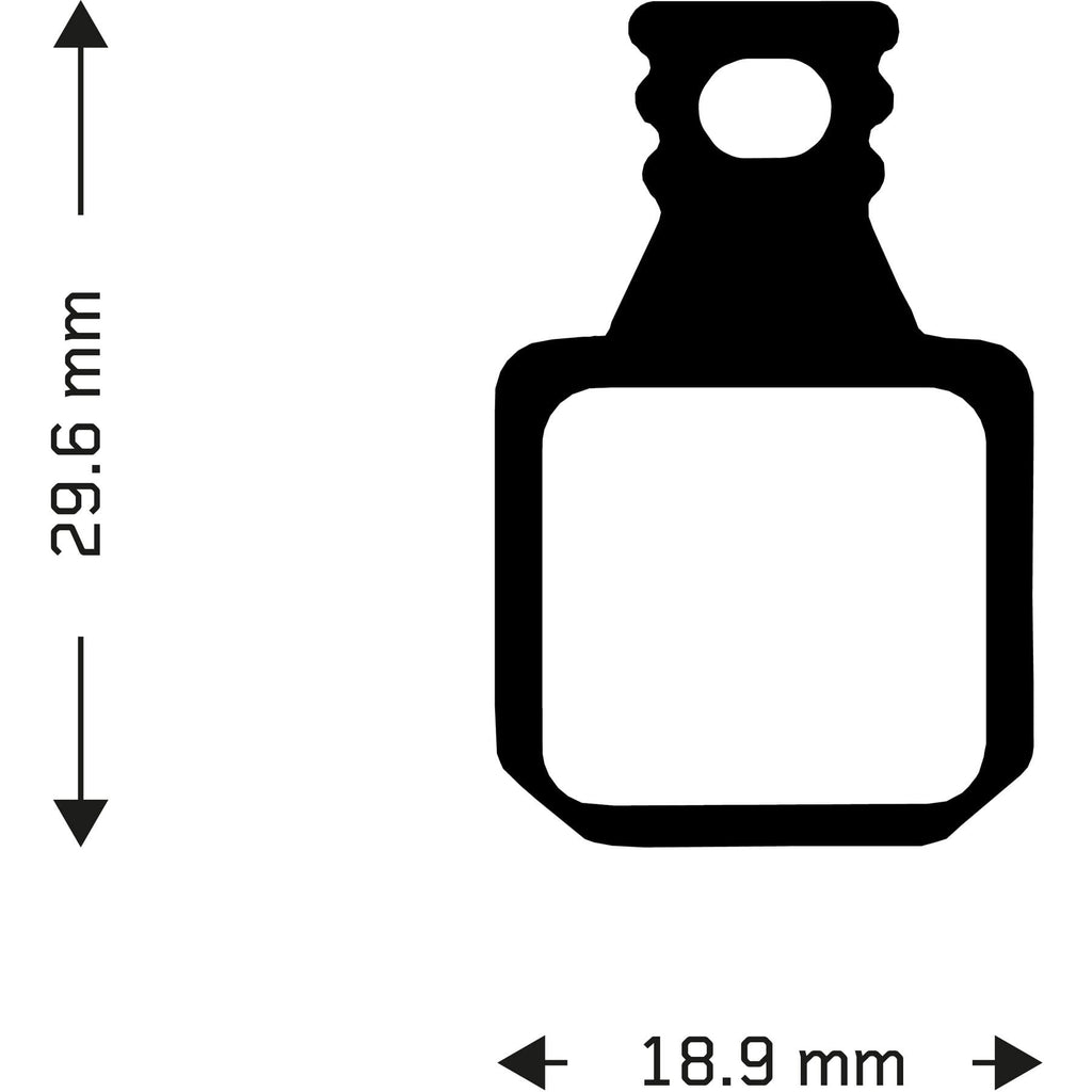Organic Disc Brake Pads For Magura Mt5 And Mt7 Callipers (2 Pairs) Aztec