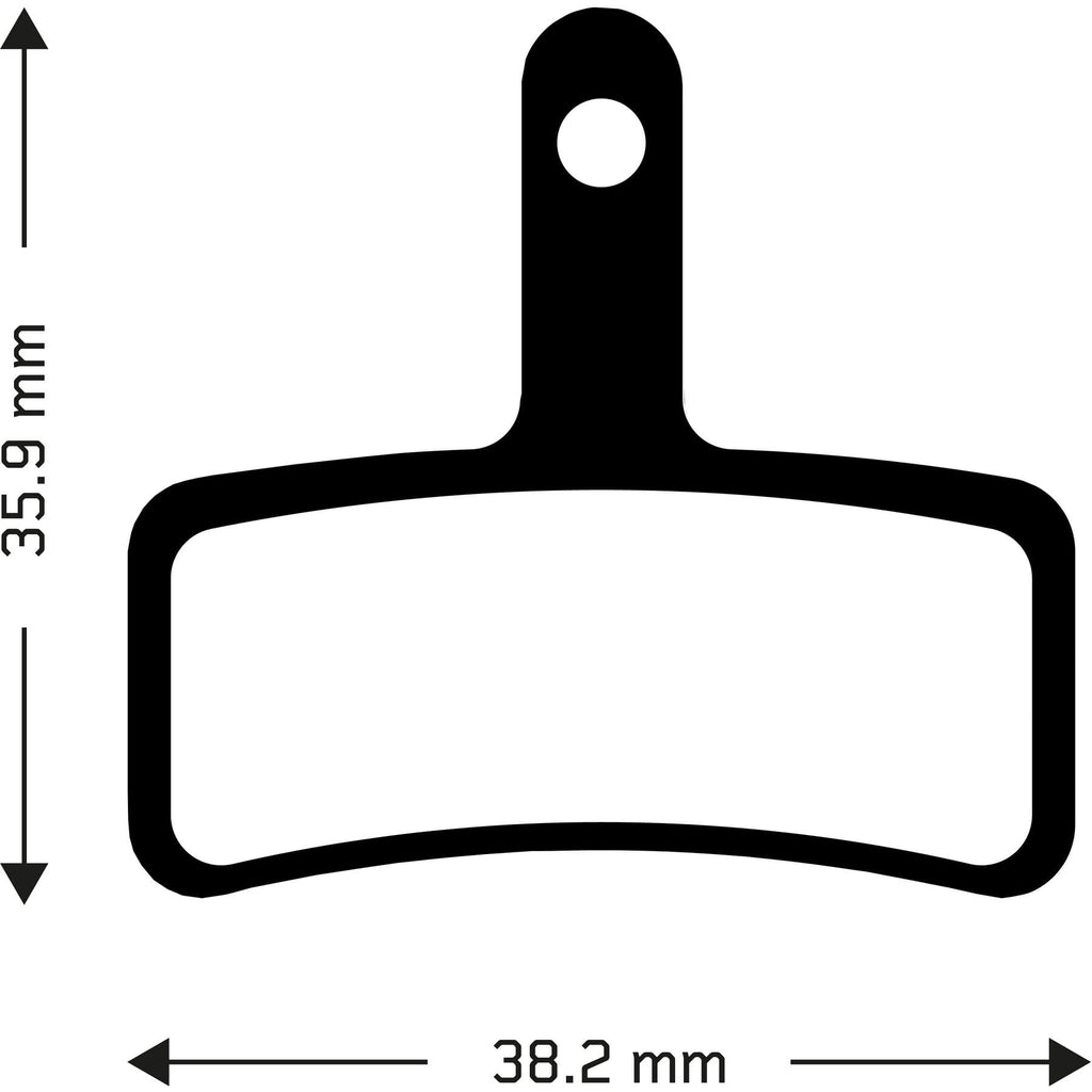 Organic Disc Brake Pads For Tektro Dorado Callipers Aztec