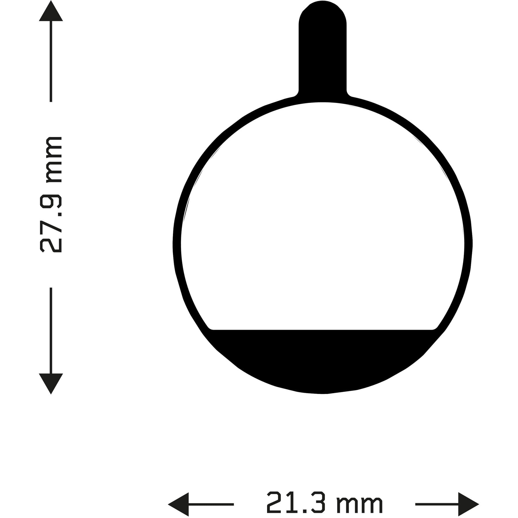 Organic Disc Brake Pads For Clarks Cmd-8, 11 And 16 Callipers Aztec