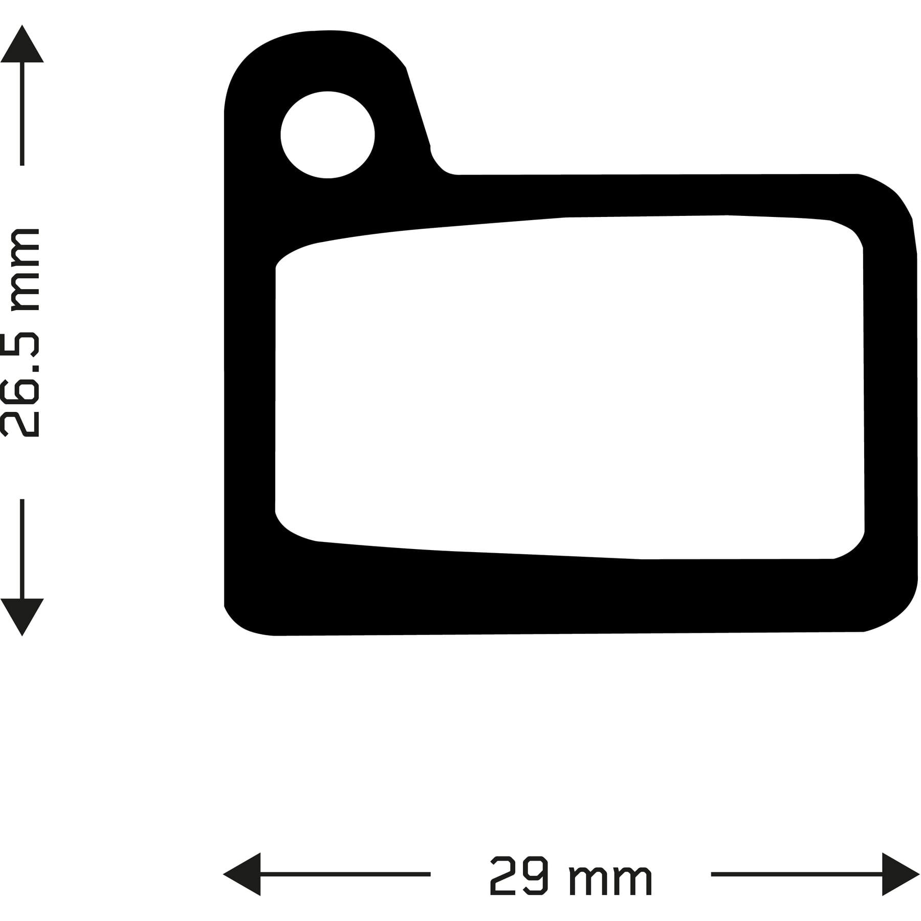 Sintered Disc Brake Pads For Shimano Deore M555 Hydraulic / C900 Nexave Aztec