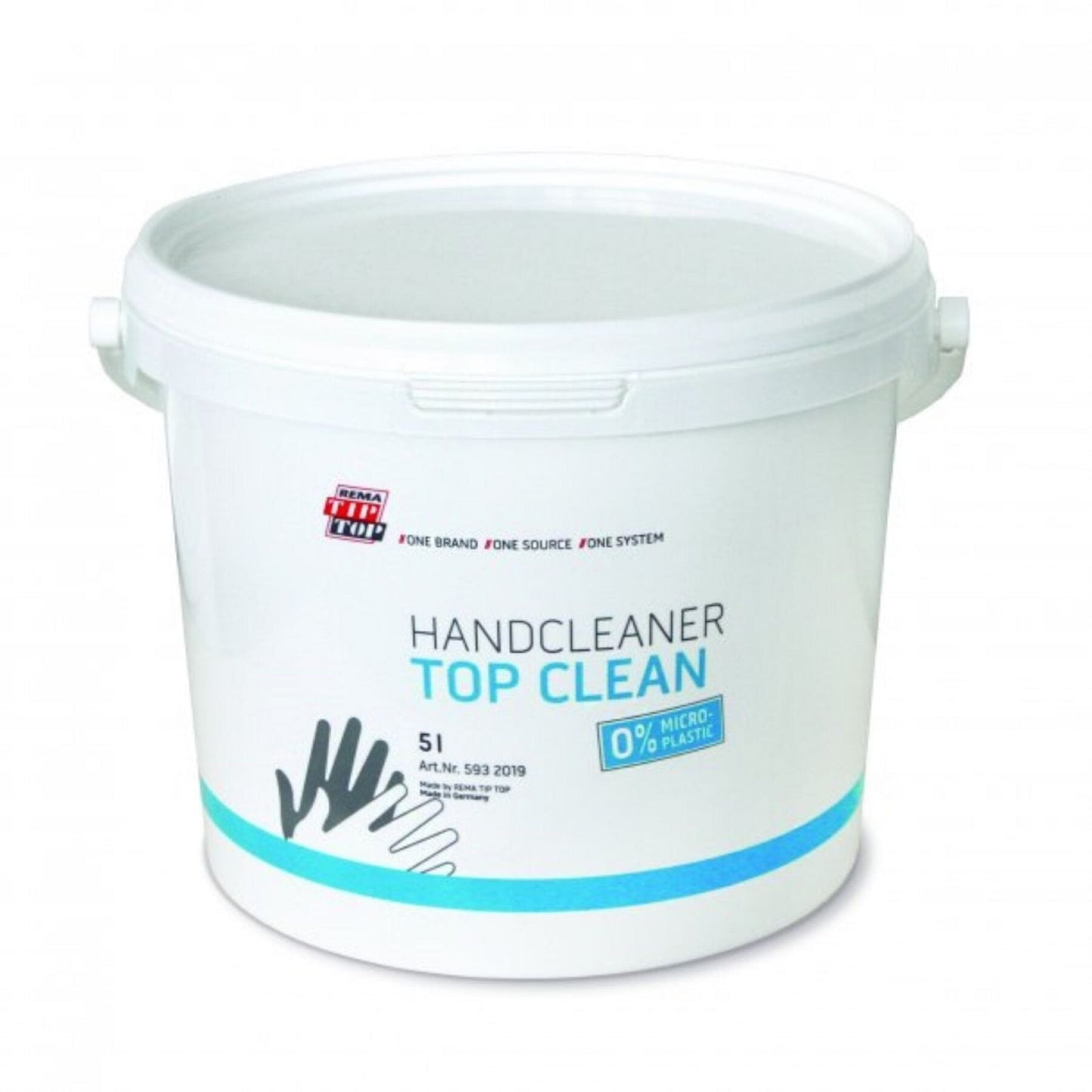 Top Clean Hand Cleaner 5 Litre Tub (now 100% plastic micro-particle free)