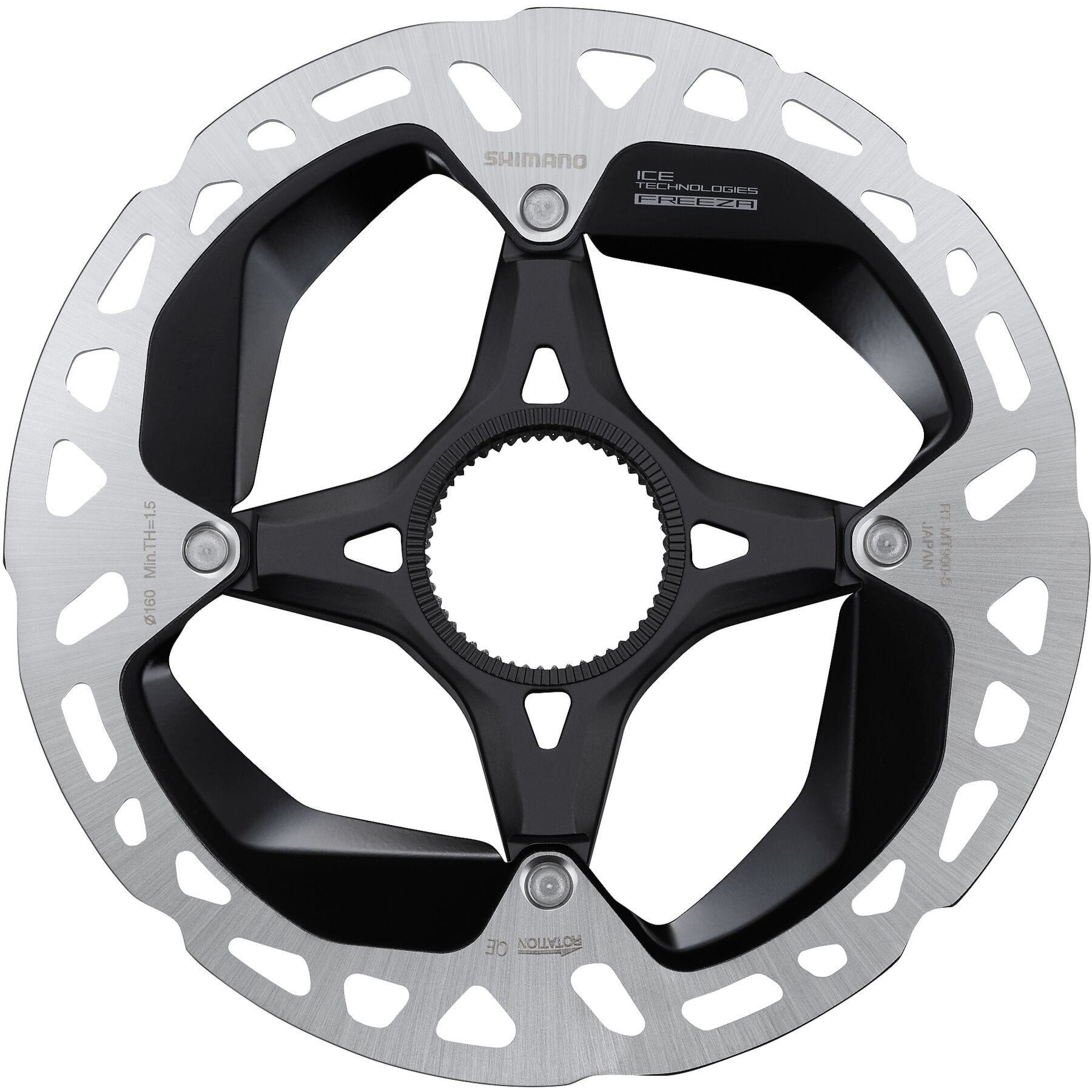 Rt-mt900 Disc Rotor With Internal Lockring, Ice Tech Freeza, Mm Shimano Xtr