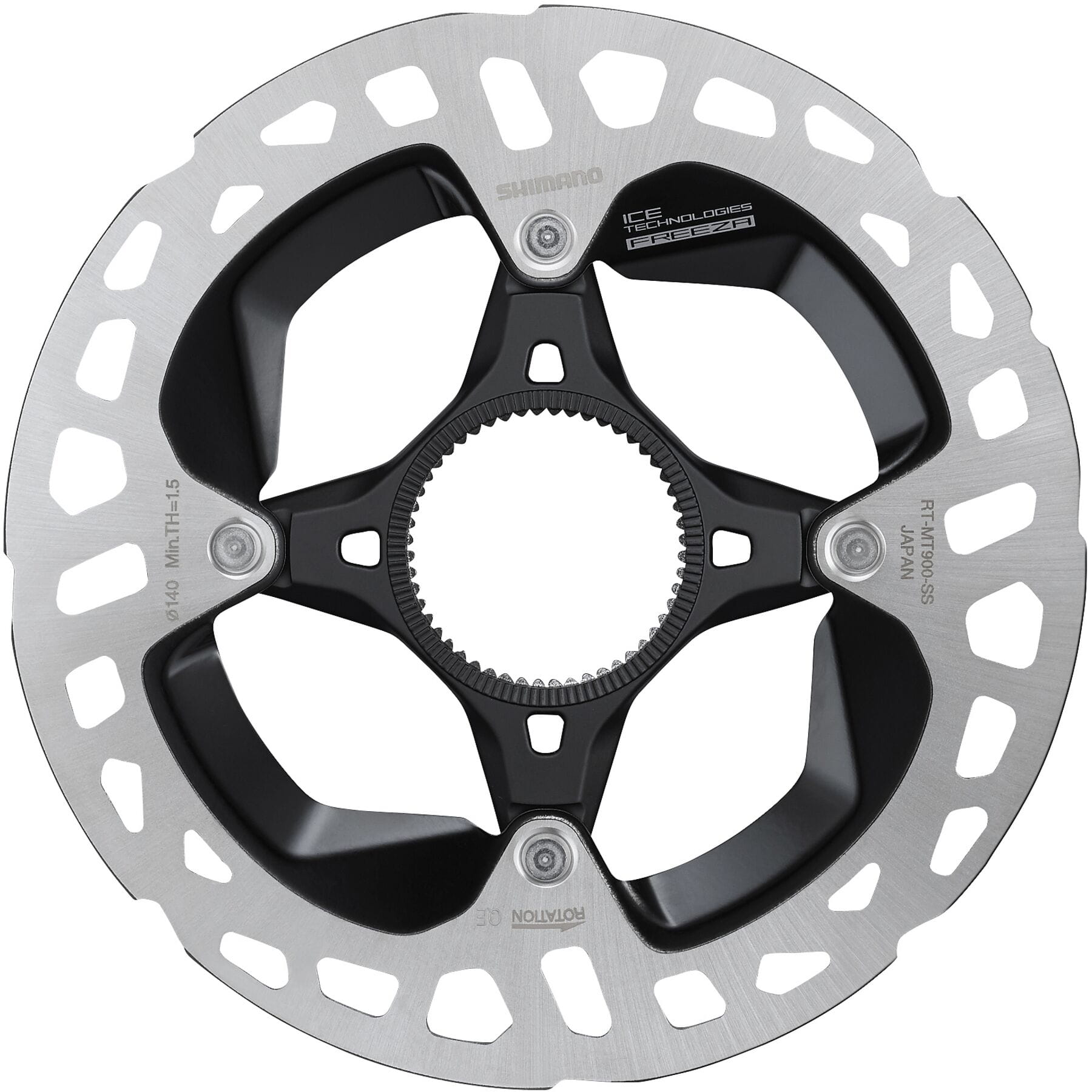 Rt-mt900 Disc Rotor With External Lockring, Ice Tech Freeza, Mm Shimano Xtr