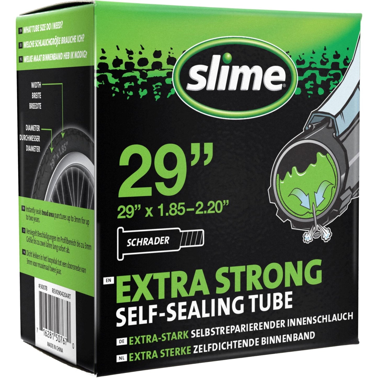 Smart Tube - 29 X 1.85-2.20 - Schrader Valve Slime