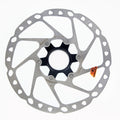 Sm-rt64 Deore Center Lock Disc Rotor, Internal Lockring With Magnet, 180 Mm Shimano