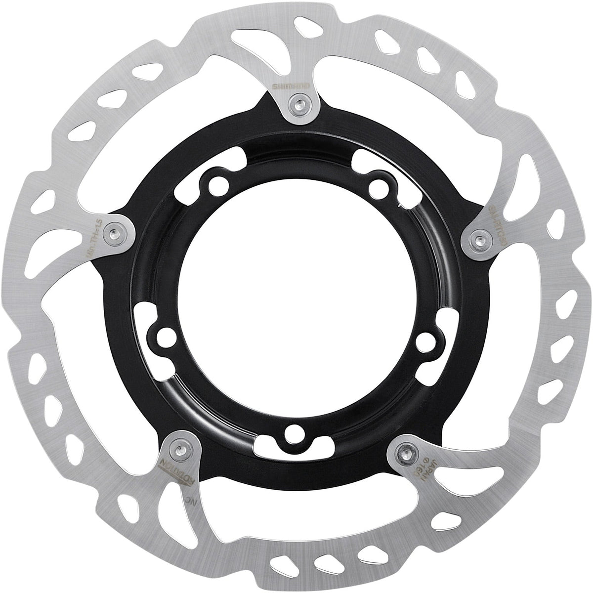 Sm-rtc60 5-bolt Rotor For Sg-c6000 - 160 Mm Shimano Steps - 160 Mm / Silver / 5 bolt