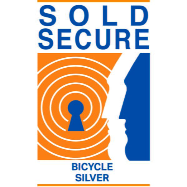 Ring Lock With Plug In Capability - Non Retractable Sold Secure Silver Kryptonite