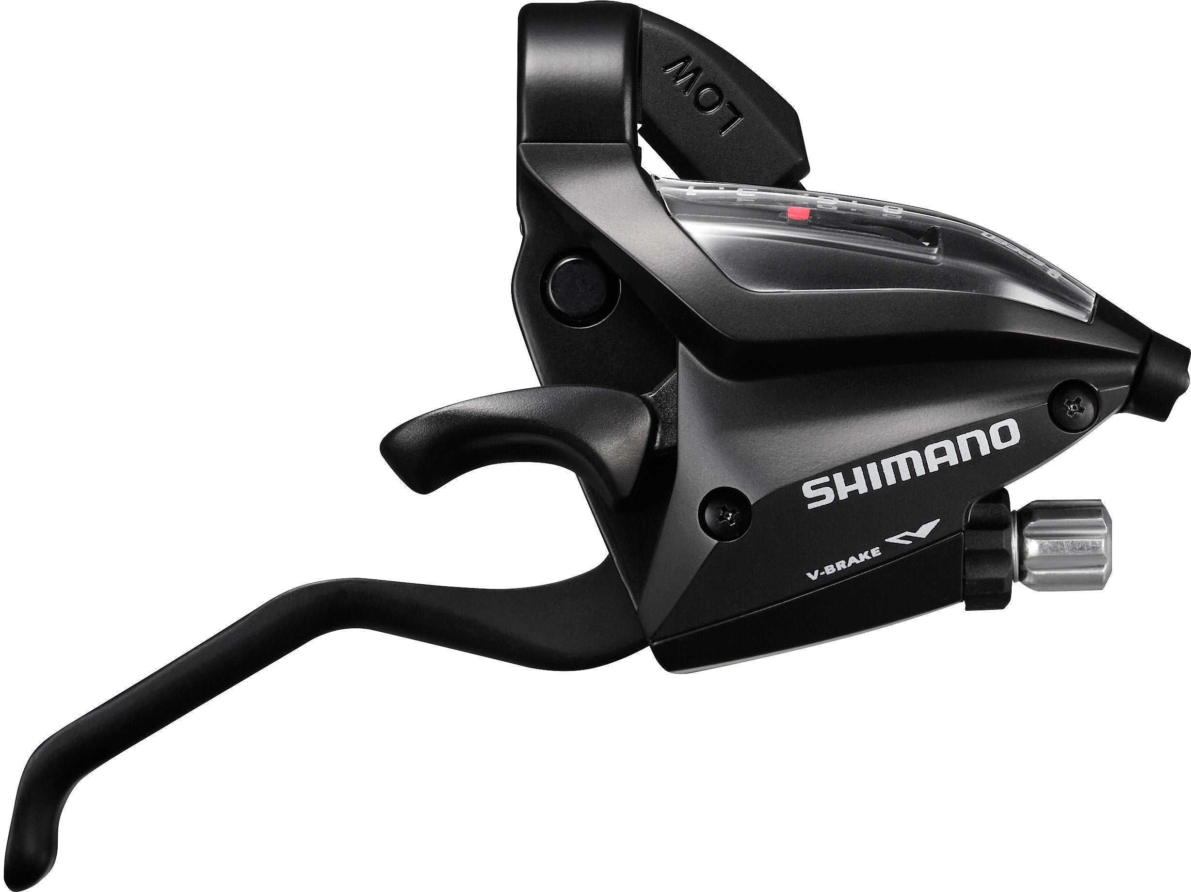 ST-EF500 EZ fire plus STI set, 2-finger lever, 3 x 8-speed, black