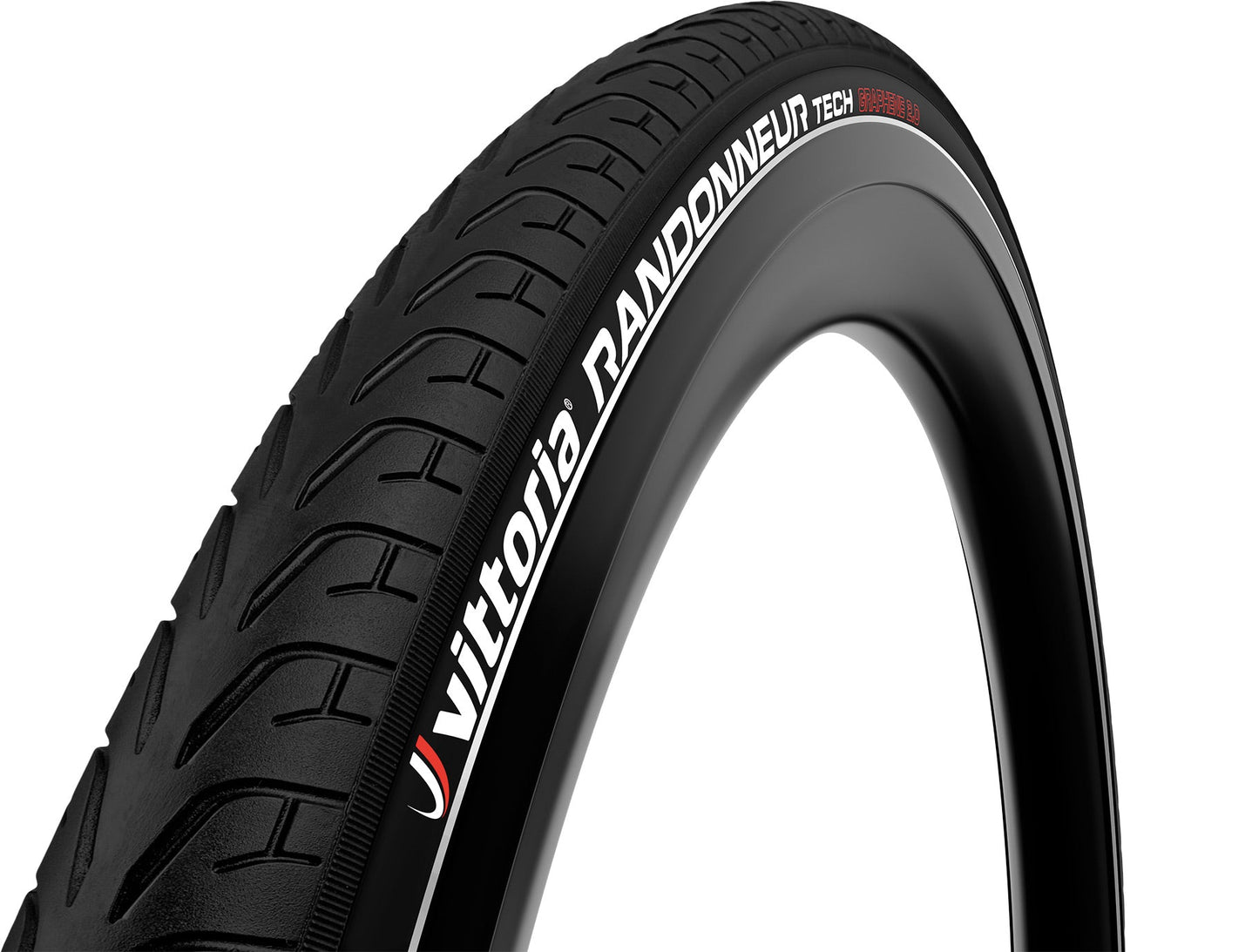 Randonneur Tech Rigid Full Black Refl G2.0 Tyre Vittoria