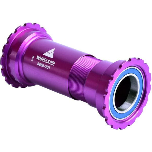 Bb86/92 Threaded Abec-3 Bearings For 24mm Cranks - Purple Wheels Manufacturing