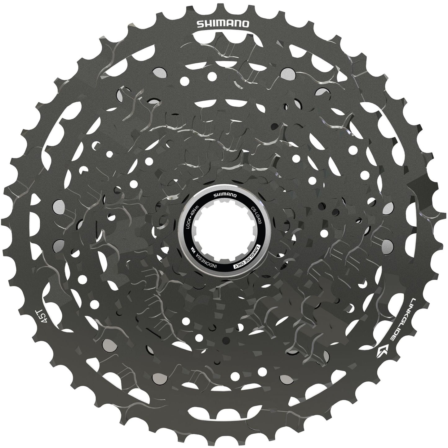 CS-LG400-11 Shimano CUES Link Glide Cassette, 11 Speed, 11 -