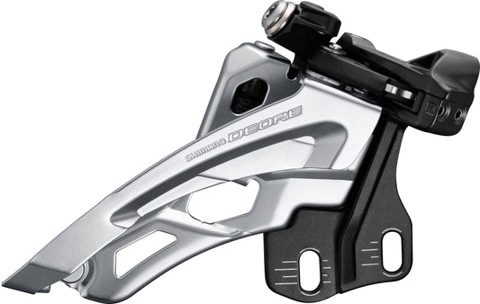 Shimano Deore M6000 Triple Front Derailleur, Mount, Side Swing, Front Pull