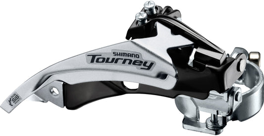 Shimano FD-TY500 MTB Front Derailleur, Top Swing, Dual-Pull And Multi Fit For 42T