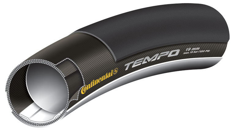 Continental Tempo II "Black Chili" Tubular Tyre