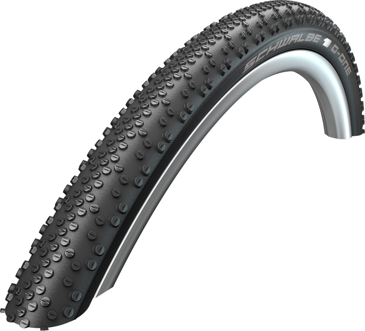 Schwalbe G-One Bite Evolution TL-Easy Tyre in Black (Folding)