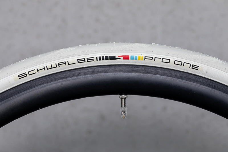 Schwalbe Pro One "X SPARTACUS" TLE Addix-Race Evolution V-Guard Tyre in White