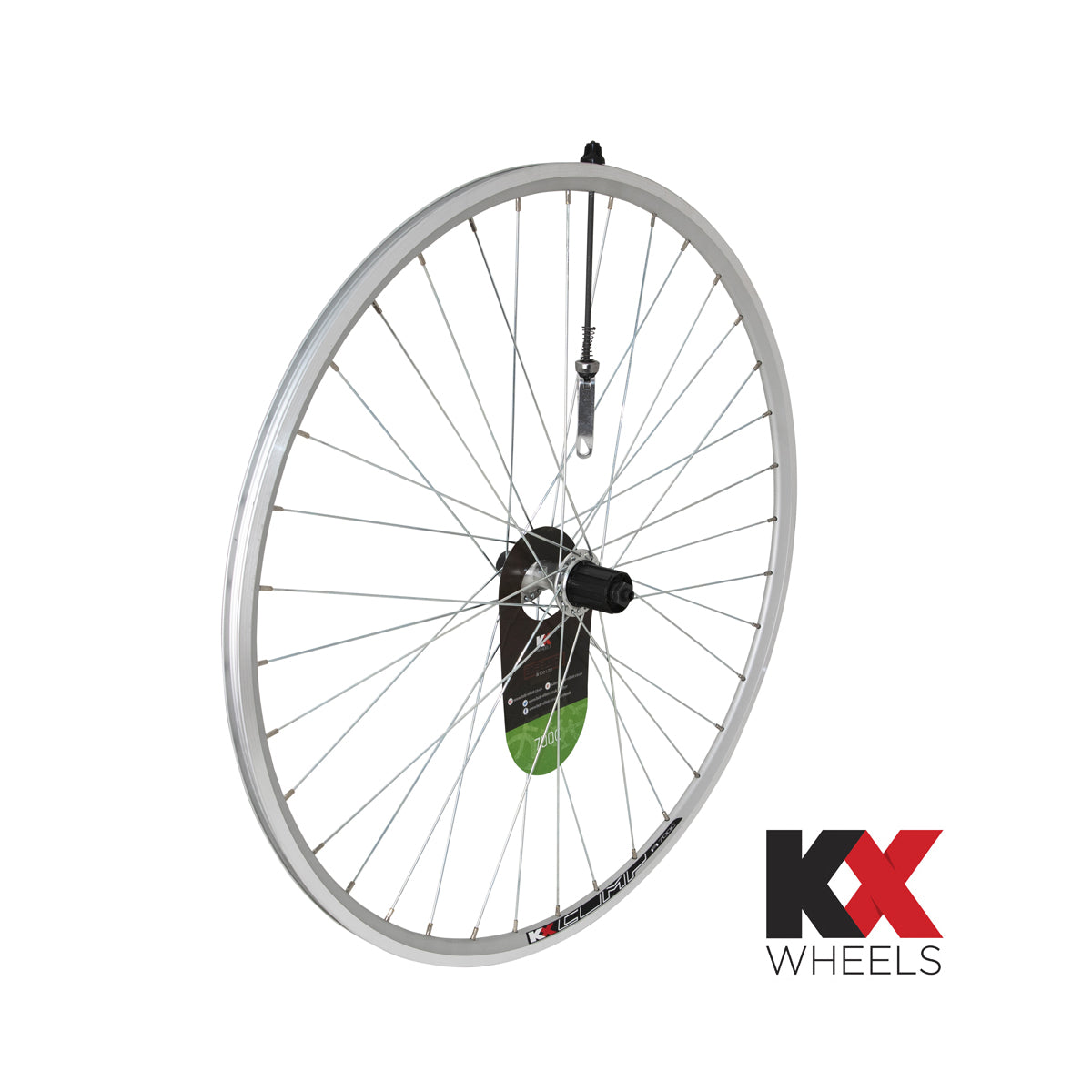 KX Road 700c Doublewall Q/R Cassette Wheel Rim Brake (Rear)