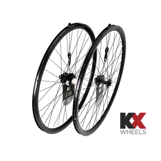 KX Pro Road 700c Q/R Disc Sealed Bearing 10-11 Speed Wheels