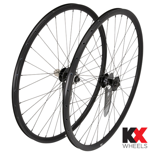 KX Pro Road Disc Tubeless Q/R Wheels in Black