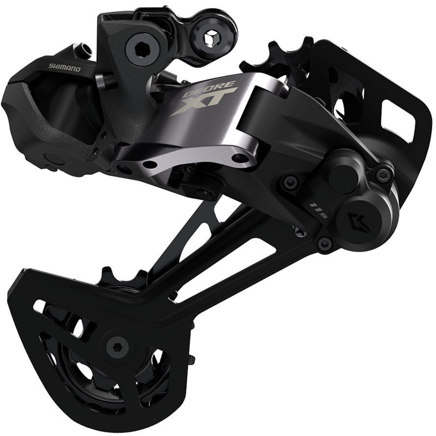 RD-M8150 Shimano Deore Shimano XT Di2 Rear Derailleur SGS Long Cage, 11 Speed Shadow+