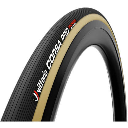 Vittoria Corsa Pro Black Tan G2.0 Tubular Tyre